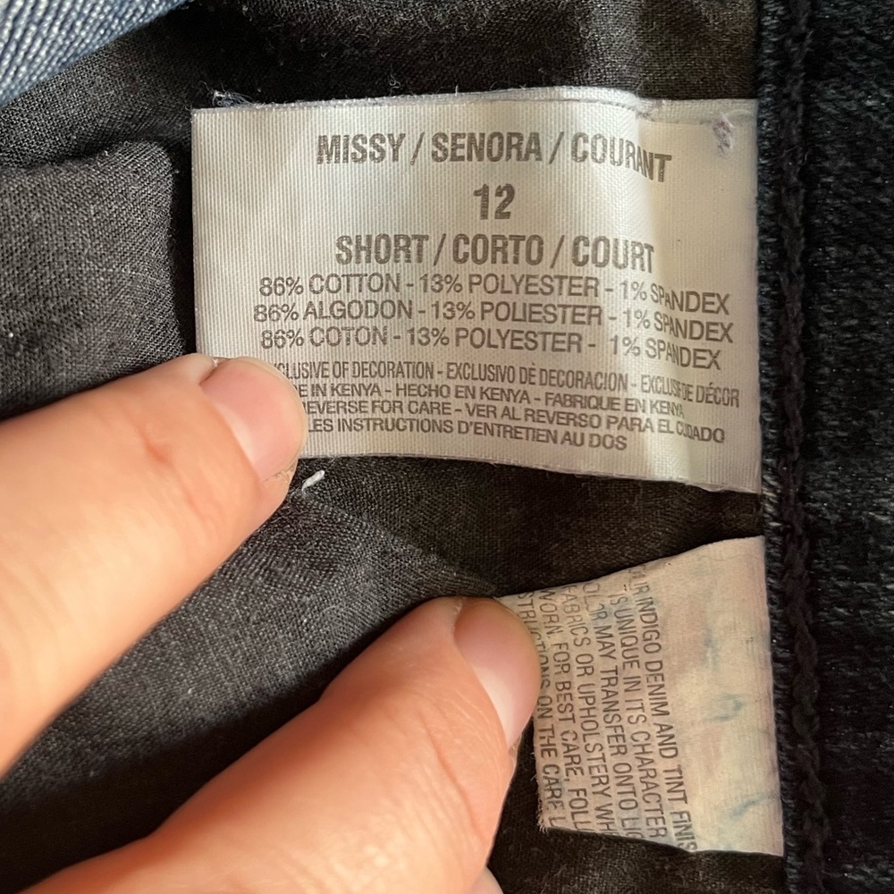 Gloria Vanderbilt Amanda Jeans Original Slimming Jeans Stretch Missy Sz 12 Short - Picture 11 of 11
